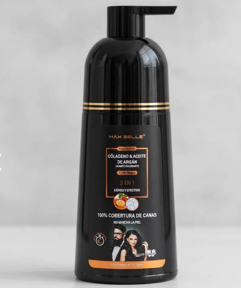 Champú cubre canas - Tinturador color negro