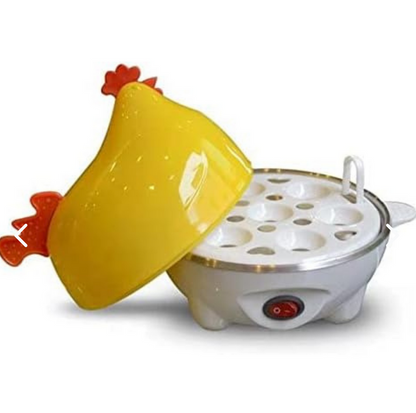 Olla de huevos eléctrica - Diseño gallina amarilla
