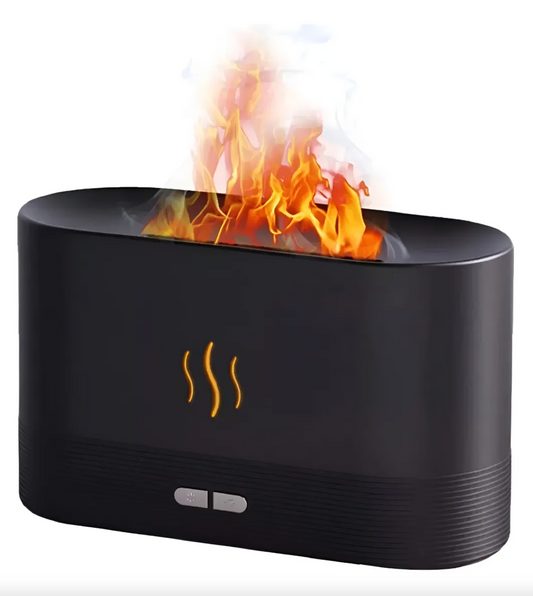 Humidificador con llama LED - FlameMist Aromatic